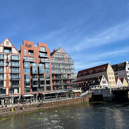 Apartament Chmielna Z Widokiem Na Rzeke Gdańsk Exterior foto