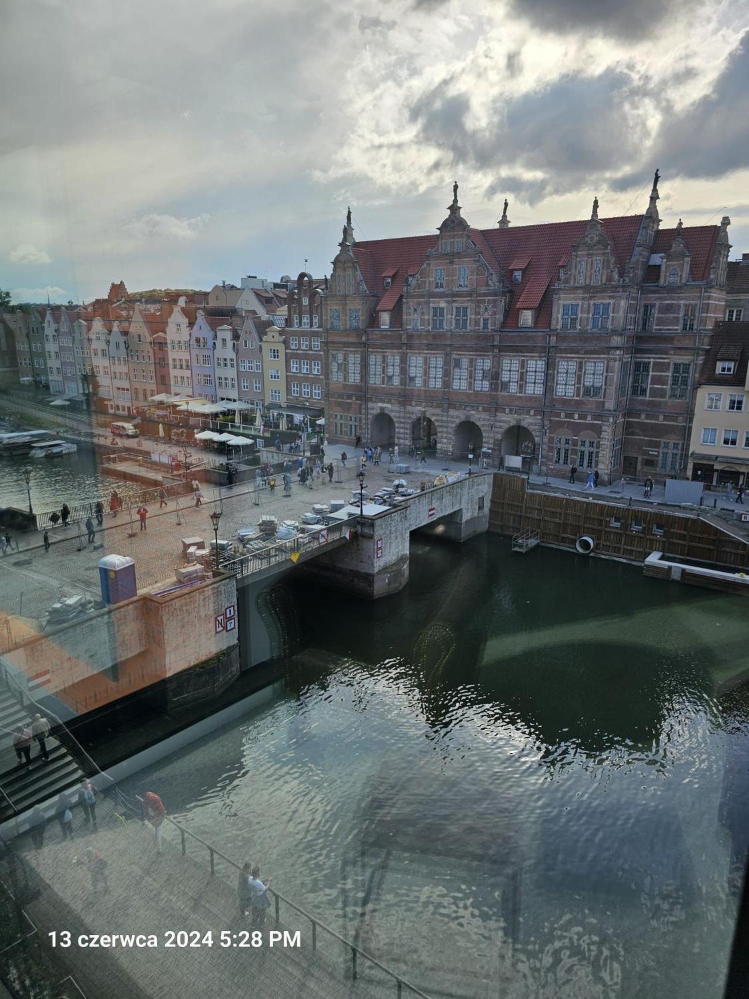 Apartament Chmielna Z Widokiem Na Rzeke Gdańsk Exterior foto
