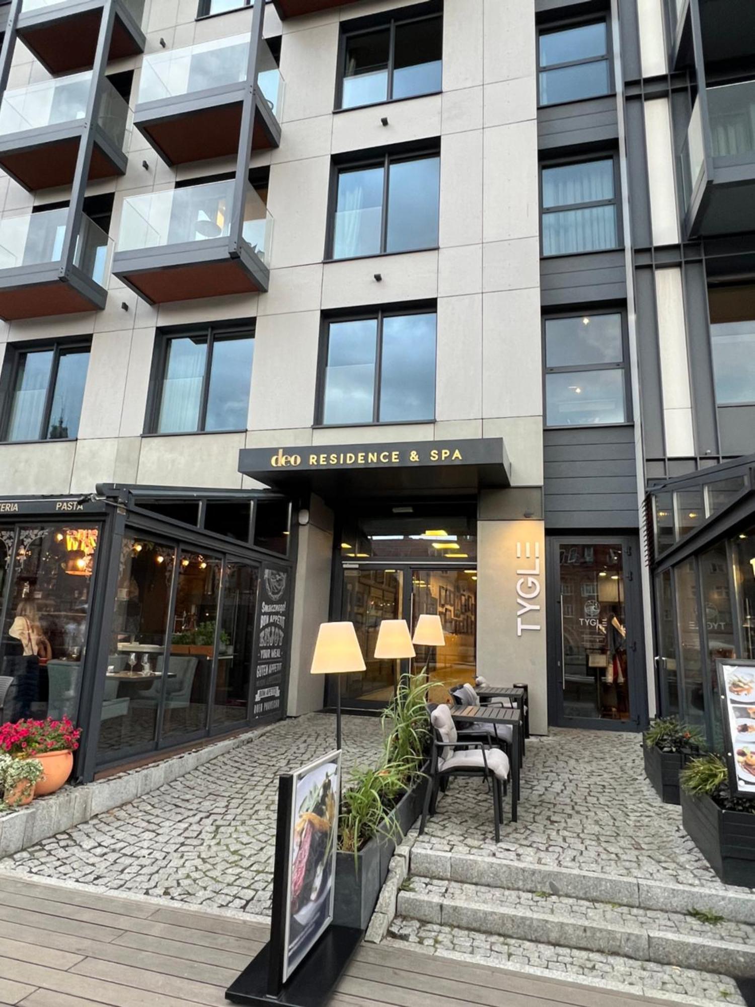 Apartament Chmielna Z Widokiem Na Rzeke Gdańsk Exterior foto